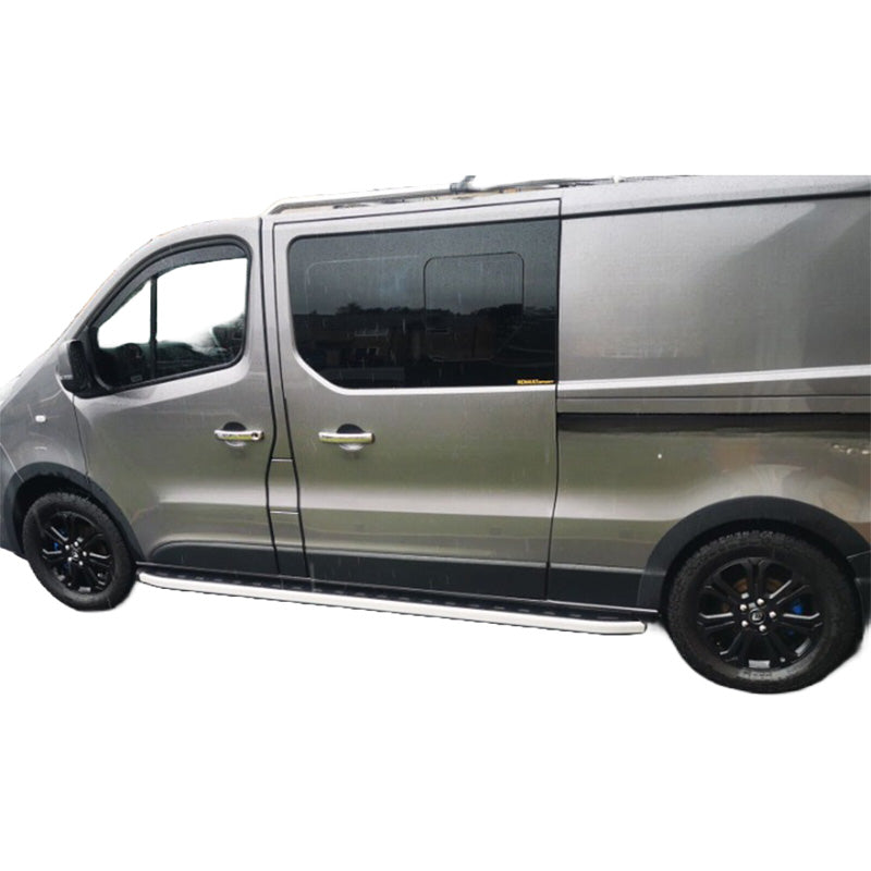 OneWay, Radlaufverbreiterungen, ABS-Kunststoff, Mattschwarz, Passend für Renault Trafic 2014- & Opel Vivaro 2014-2018, 10 Teile