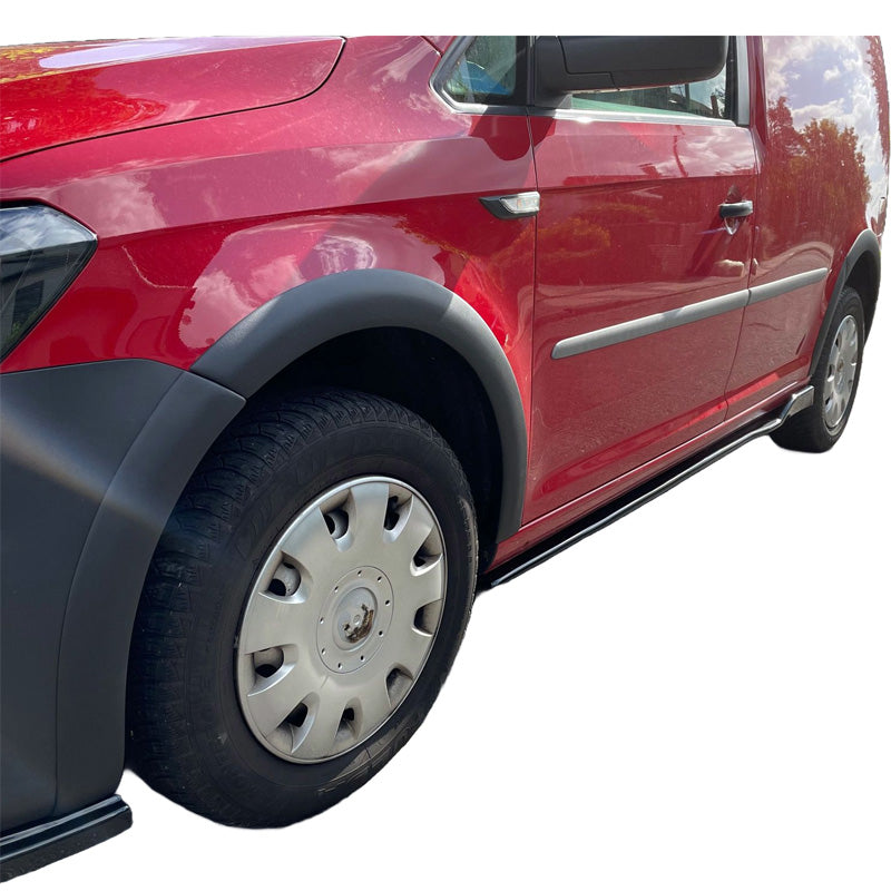 OneWay, Radlaufverbreiterungen, Mattschwarz, Passend für Volkswagen Caddy MK4 (2015-2020), Kurzer Radstand, 10 Stk.