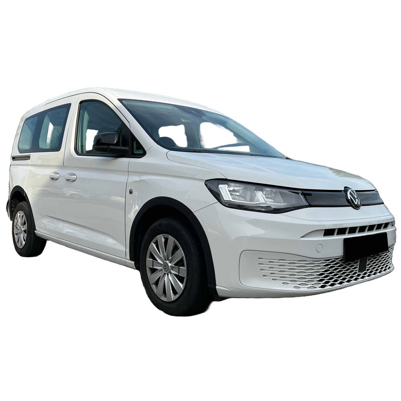 OneWay, Radlaufverbreiterungen, ABS-Kunststoff, Mattschwarz, Passend für Volkswagen Caddy MK5 (2020-), 10-teiliges Set