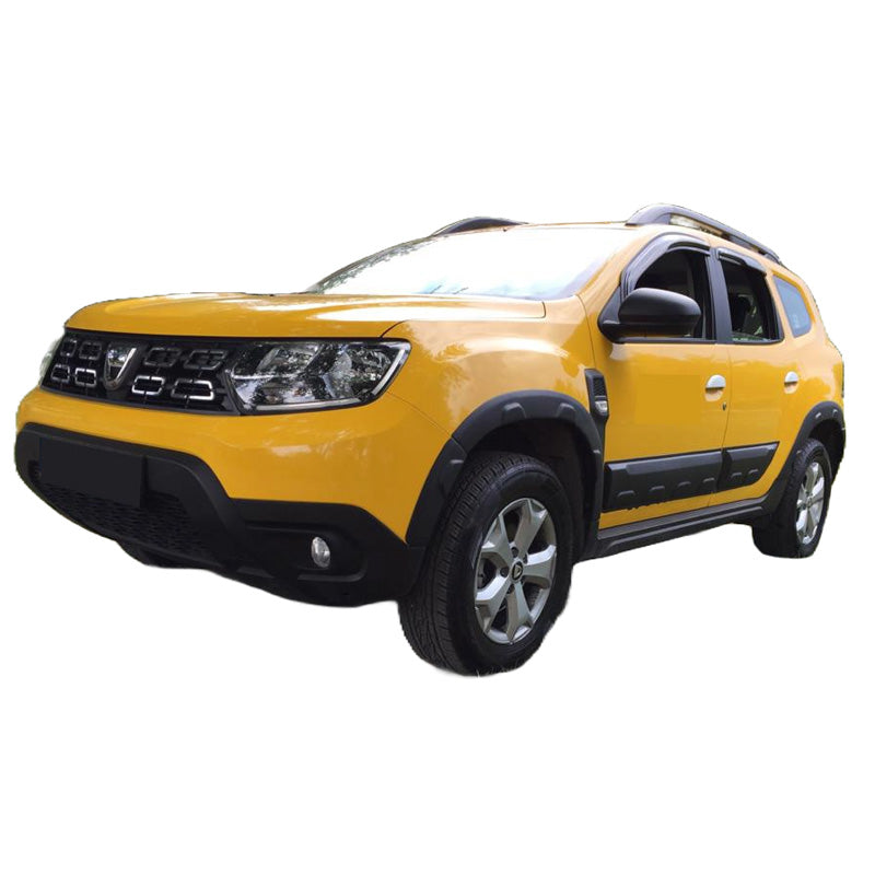 OneWay, Radlaufleisten, ABS-Kunststoff, Matt Schwarz, Passend für Dacia Duster II 2018-2024, 8 Teile