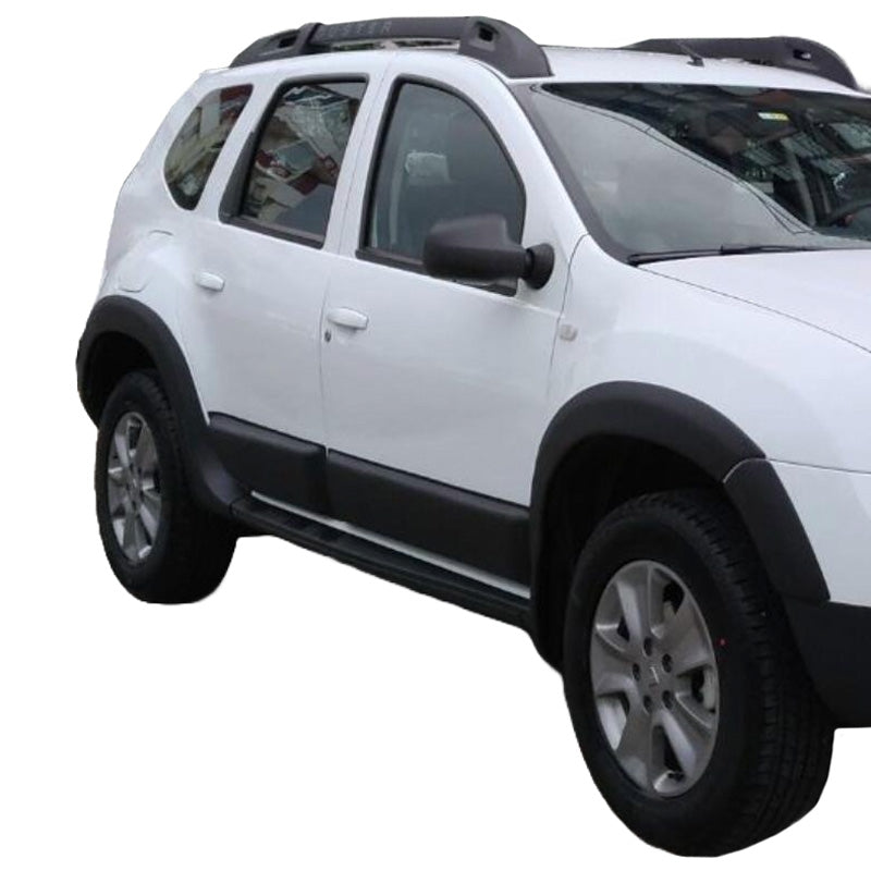 OneWay, Radlaufleisten, ABS-Kunststoff, Matt Schwarz, Passend für Dacia Duster I (2010-2017), 8 Teile