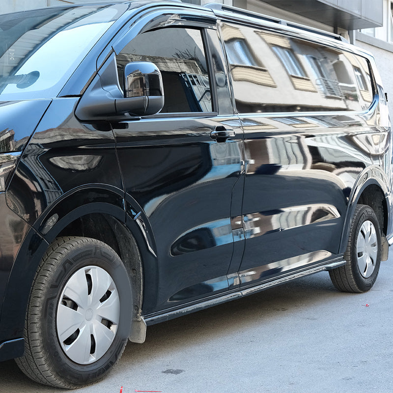 OneWay, Kotflügelverbreiterung, Gloss black, passt für Volkswagen Transporter T7 (2024-) (Langer Radstand)