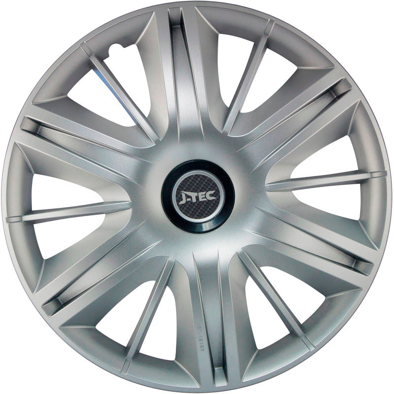 J-Tec, Satz  Radzierblenden Maximus 13-Zoll Silber, ABS