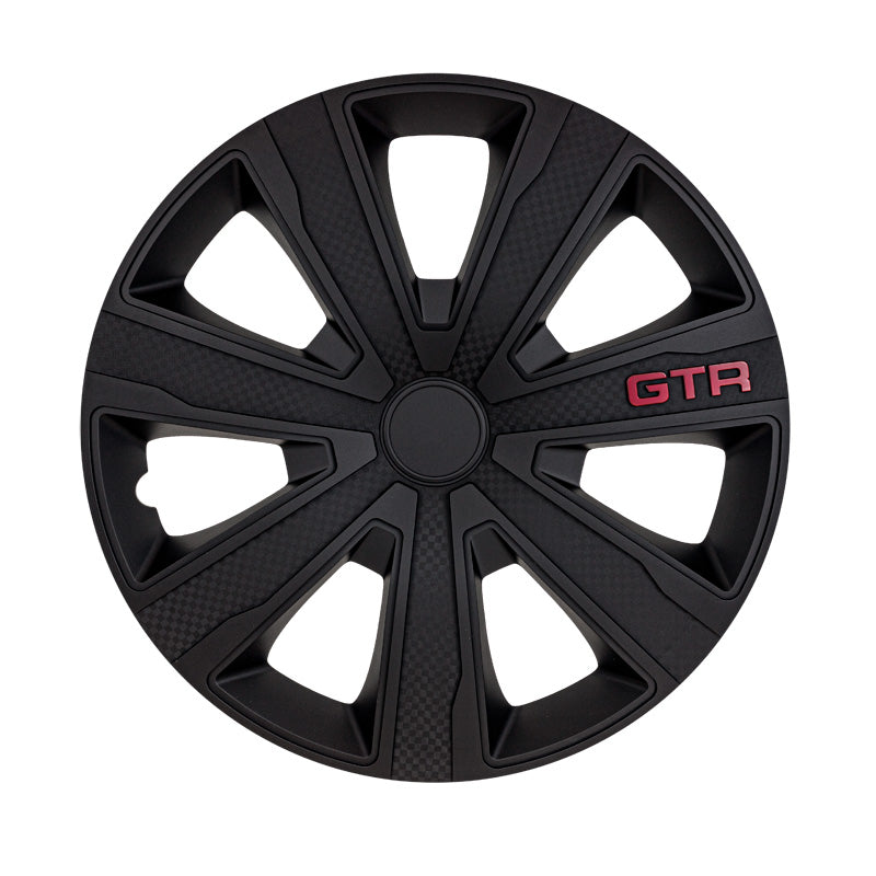 J-Tec, Satz  Radzierblenden GTR Karbon 16-Zoll Schwarz, ABS, Carbon, Schwarz