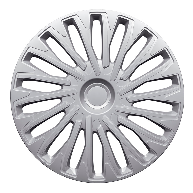 AutoStyle, Satz Radzierblenden Soho 15-Zoll Silber, ABS