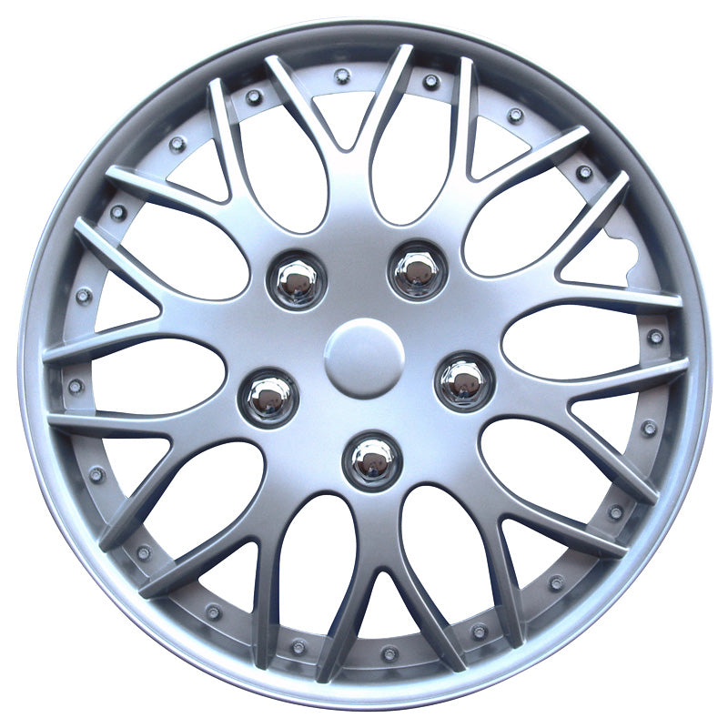 AutoStyle, Satz Radzierblenden Missouri 13-Zoll Silber, ABS