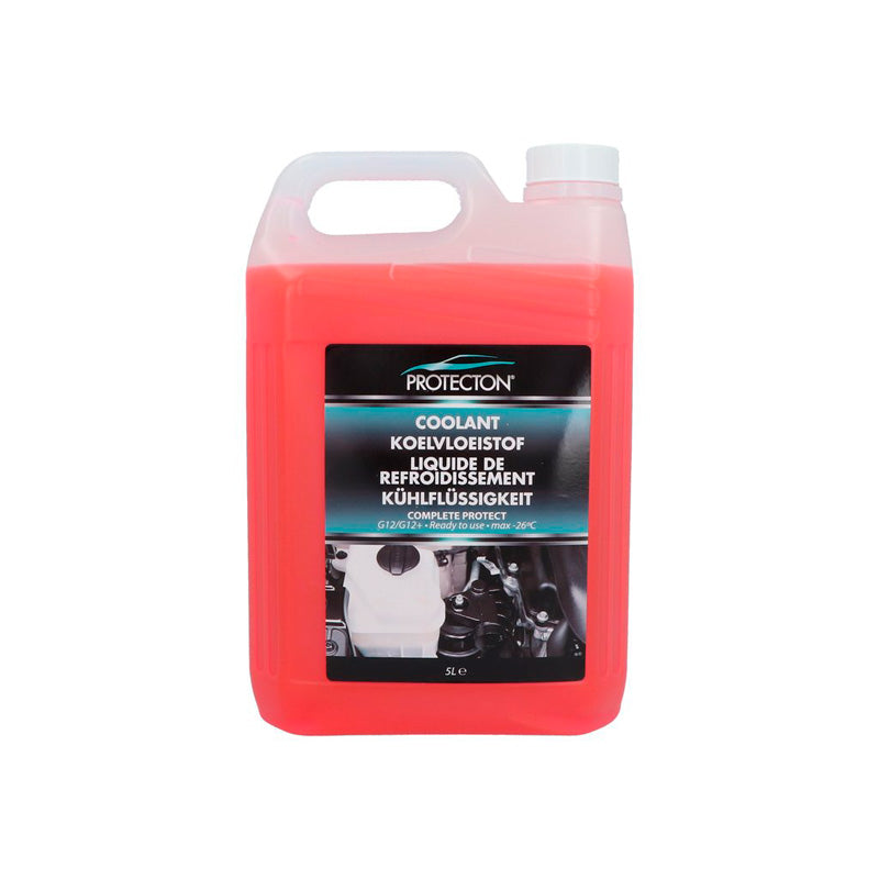 Protecton, Complete Protect Kühlmittel, Gebrauchsbereit G12/G12+, Frostschutz -26°C, 5 Liter