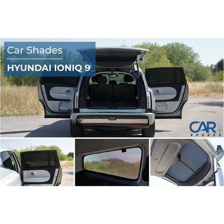Car Shades, Solgardinsæt, 8-dele, passer til Hyundai Ioniq 9 (ME) (2025-)