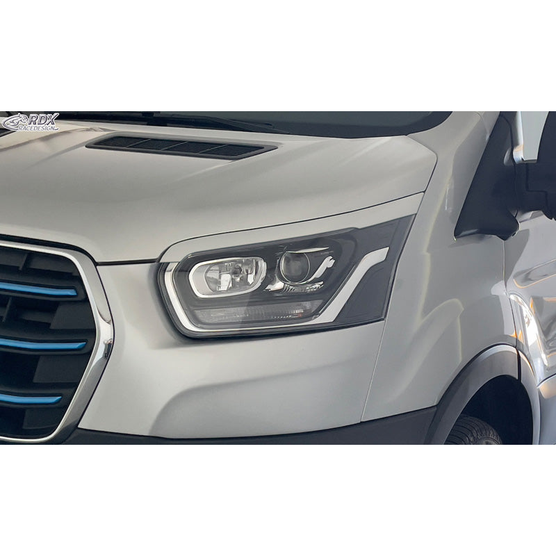 RDX, Scheinwerferblende, ABS, passt zu Ford Transit (Xenon- und schwarze Halogenscheinwerfer) (2014-)