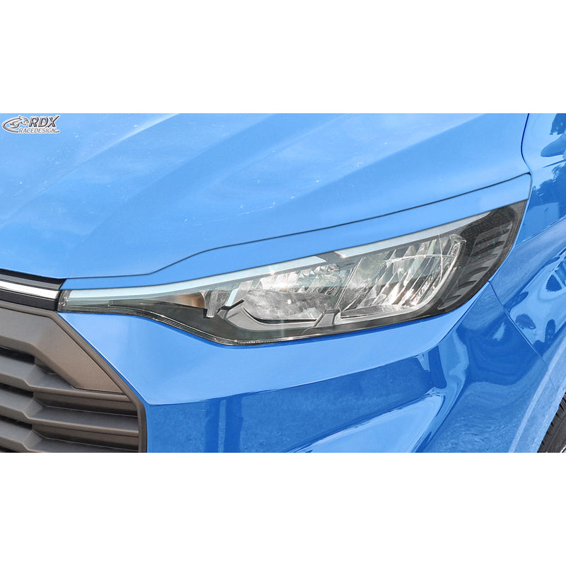 RDX, Scheinwerferblenden, schwarz, passt für Ford Transit Custom & Tourneo Custom (V710) (2023-)
