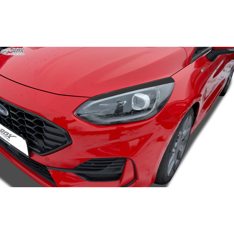 RDX, Øjenskygger, Blank sort, passer til Ford Fiësta VII Facelift (2022-2024)