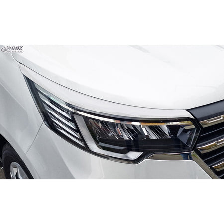 RDX, Øjenskygge, ABS Blank Hvid, passer til Renault Master III Facelift (2019-2024)