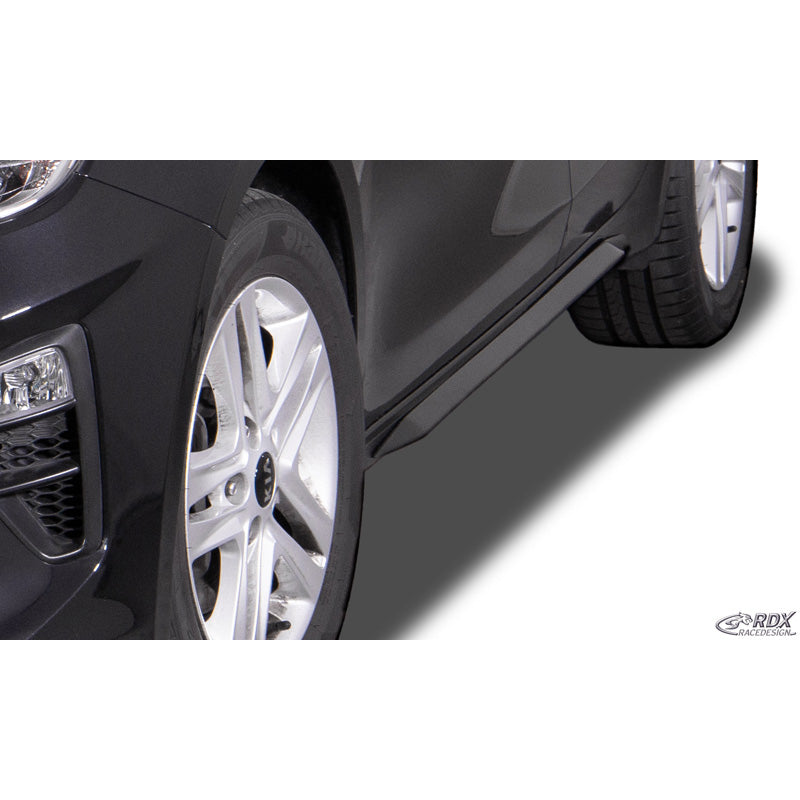 RDX Racedesign Seitenschweller 'Slim' passend für KIA Ceed Hatchback (CD) 2018- (ABS glänzend schwarz)