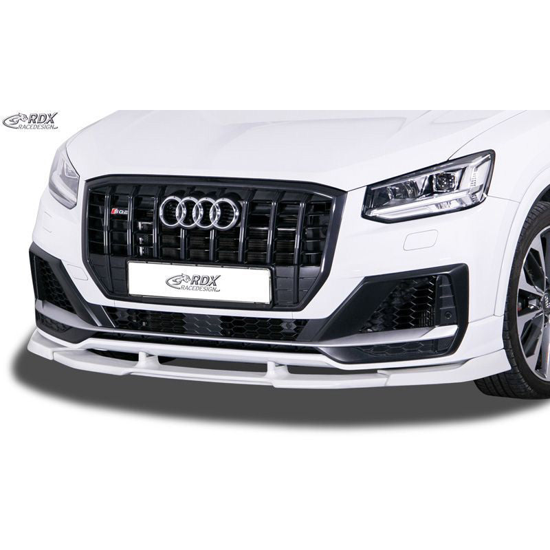 RDX Racedesign, Frontspoiler Vario-X passend für Audi SQ2 (GA) 2018-2020 (PU), PU-Rim, Unlackiert