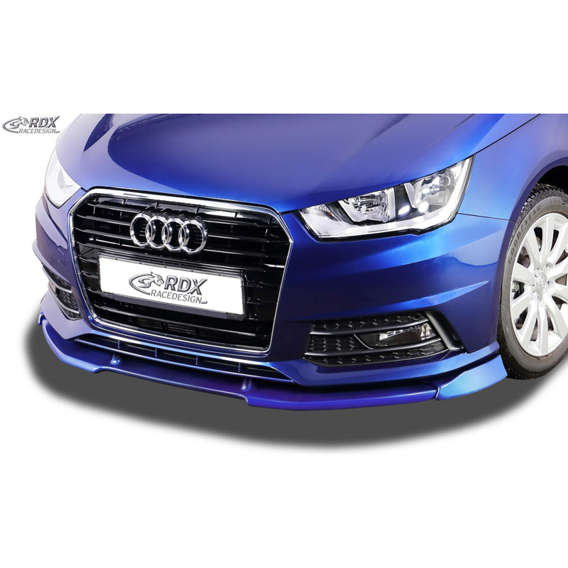 RDX Racedesign, Frontspoiler Vario-X passend für Audi A1 3/5-türer S-Line 2015- (PU), PU-Rim, Unlackiert