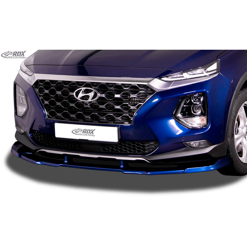RDX Racedesign, Frontspoiler Vario-X passend für Hyundai Santa Fé (TM) 2018-2020 (PU), PU-Rim, Unlackiert
