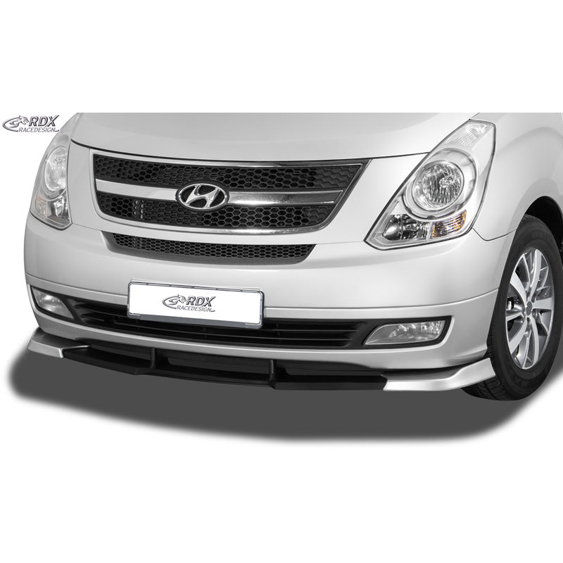 RDX, Frontspoiler VARIO-X, schwarz, passend für Hyundai H-1 Travel / Cargo / Starex / Grand Starex (2007-2018)
