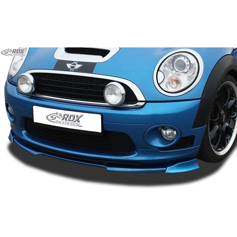 RDX Racedesign, Frontspoiler Vario-X, Passend für Mini R56/R57 mit Hypersport Kit, Unbehandeltes PU