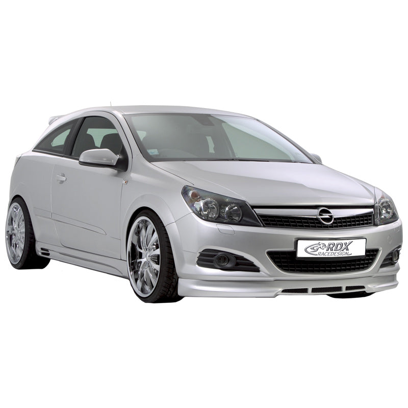 RDX Racedesign, Frontspoiler, Unbehandeltes ABS, Passend für Opel Astra H GTC