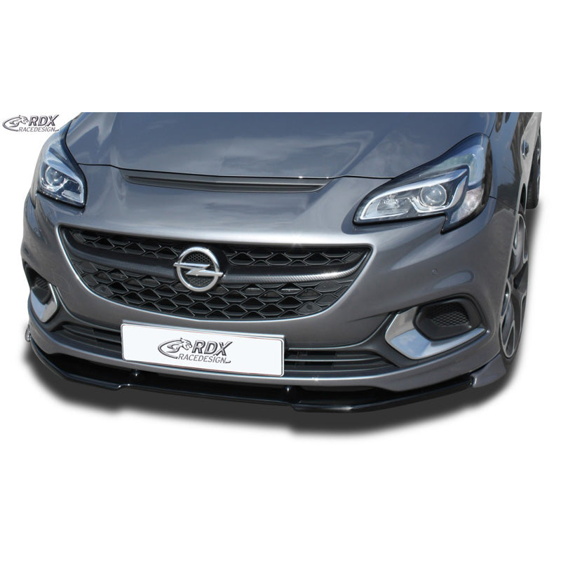 RDX Racedesign, Frontspoiler Vario-X, Passend für Opel Corsa E OPC 2015-, Unbehandeltes PU