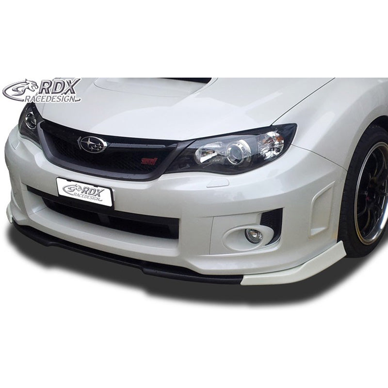 RDX Racedesign, Frontspoiler Vario-X, Passend für Subaru Impreza 3 (GR) WRX STI 2008-2010, Unbehandeltes PU