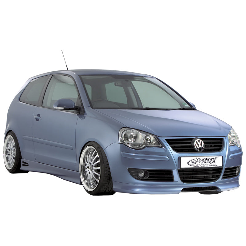 RDX Racedesign, Frontspoiler passend für Volkswagen Polo 9N2 2005-2009 (PU), PU-Rim, Unlackiert