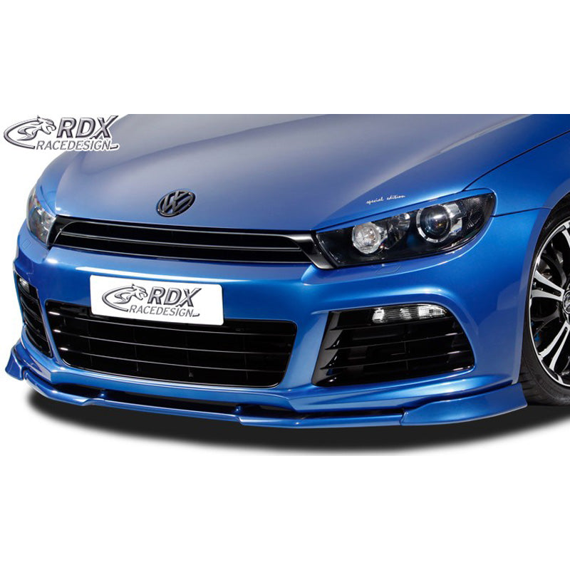 RDX Racedesign, Frontspoiler Vario-X, Passend für Volkswagen Scirocco III R 2009-2014, Unbehandeltes PU