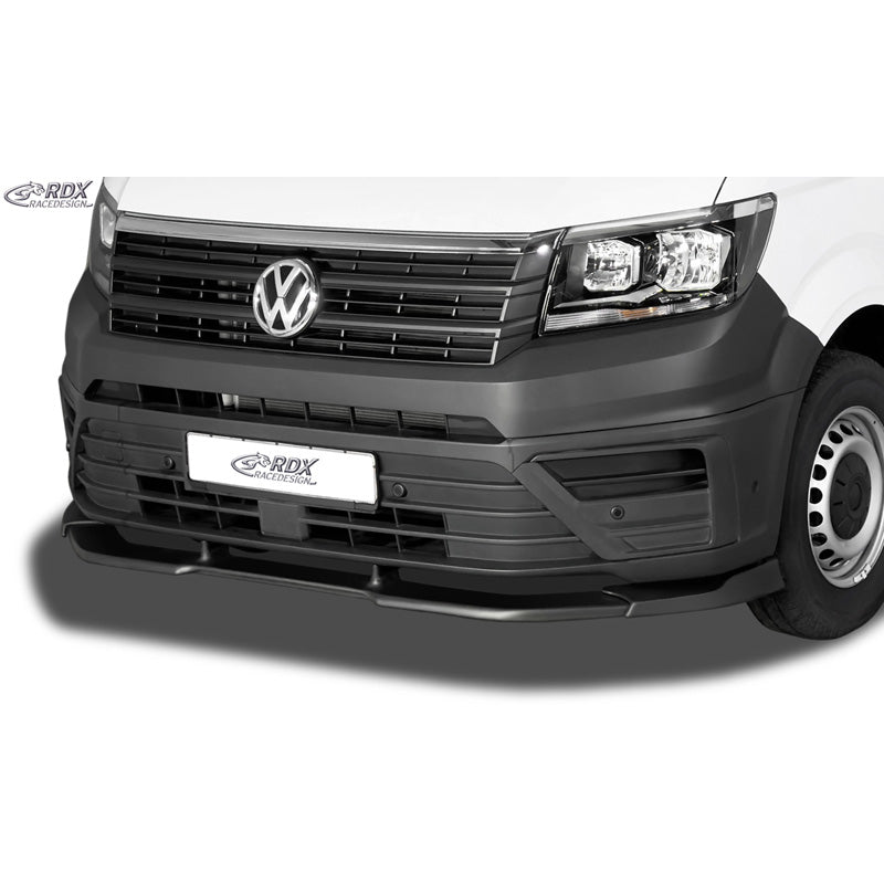 RDX Racedesign, Frontspoiler VARIO-X, Passt für Volkswagen Crafter & MAN TGE 2017-, unbehandeltes PU