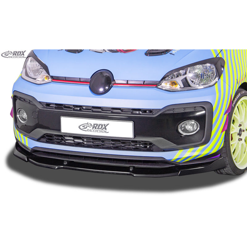 RDX Racedesign, Frontspoiler Vario-X, Passt für Volkswagen Up! 2018- inkl. R-Line & GTi, unbehandeltes PU