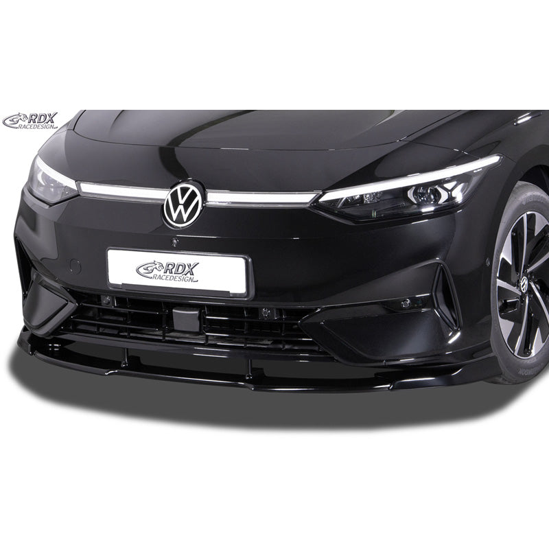 RDX Racedesign, Frontspoiler Vario-X, Passt für Volkswagen ID.7 2023-, unbehandelter PUR-Kunststoff