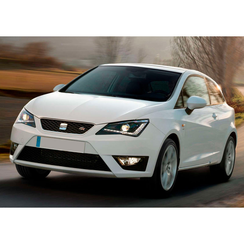 AutoStyle, Frontstoßstange passend für Seat Ibiza 6J Facelift 3/5-Türer + ST 2013- 'FR-Look' inkl. Grill und Nebelscheinwerfer - Unbehandelt
