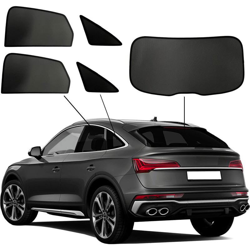 SunClip, Sonnenschutz und Sonnenschutz, passend für Audi Q5 Sportback (FYT) (2020-2025)