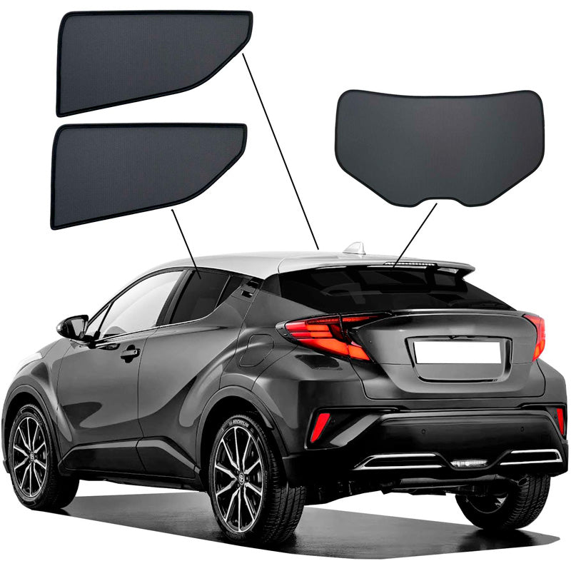 SunClip, Sonnenschutz, passt für Toyota C-HR (X1) (2016-2023)