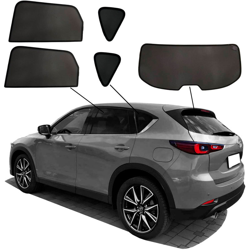 SunClip, Sonnenschutz & Sichtschutz, passt für Mazda CX-5 II (KF) (2017-)
