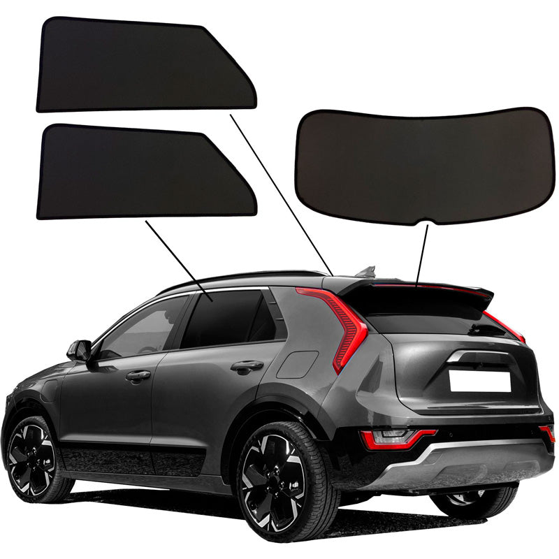SunClip, Sonnenrollo, Sicht- und Sonnenschutz, passt für Kia Niro II (SG2) (2022-)
