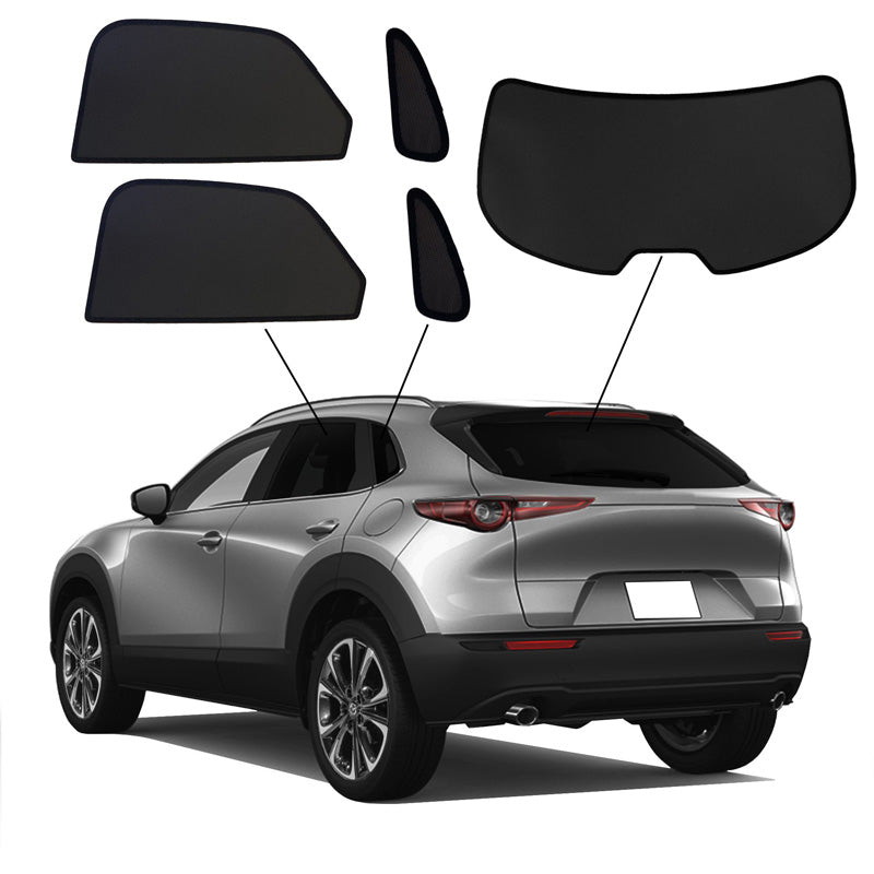 SunClip, Sonnenschutz & Sichtschutz, passt für Mazda CX-30 (DM) (2019-)
