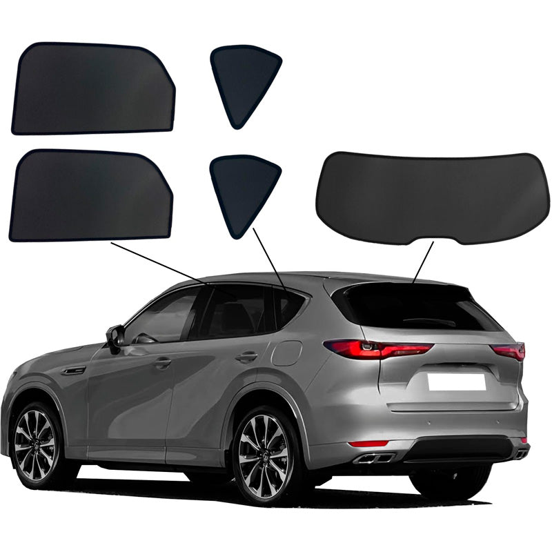 SunClip, Sonnenschutz und Sichtschutz, passend für Mazda CX-60 (KH) (2022-)