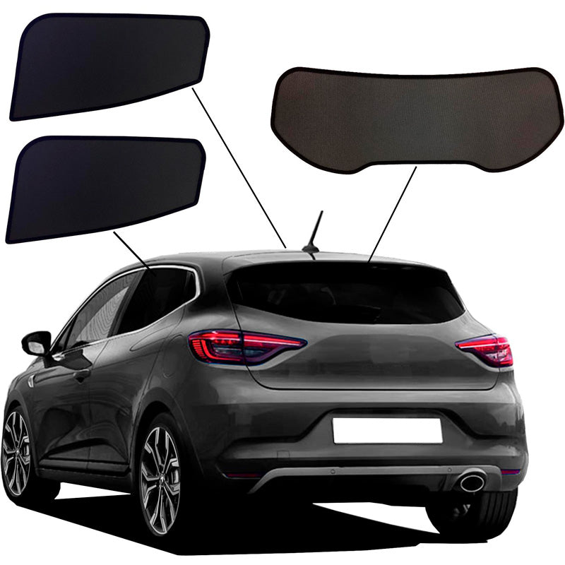 SunClip, Sichtschutz & Sonnenschutz Sonnenschutz, passt für Renault Clio V (BF) HB 5-Türer (2019-)