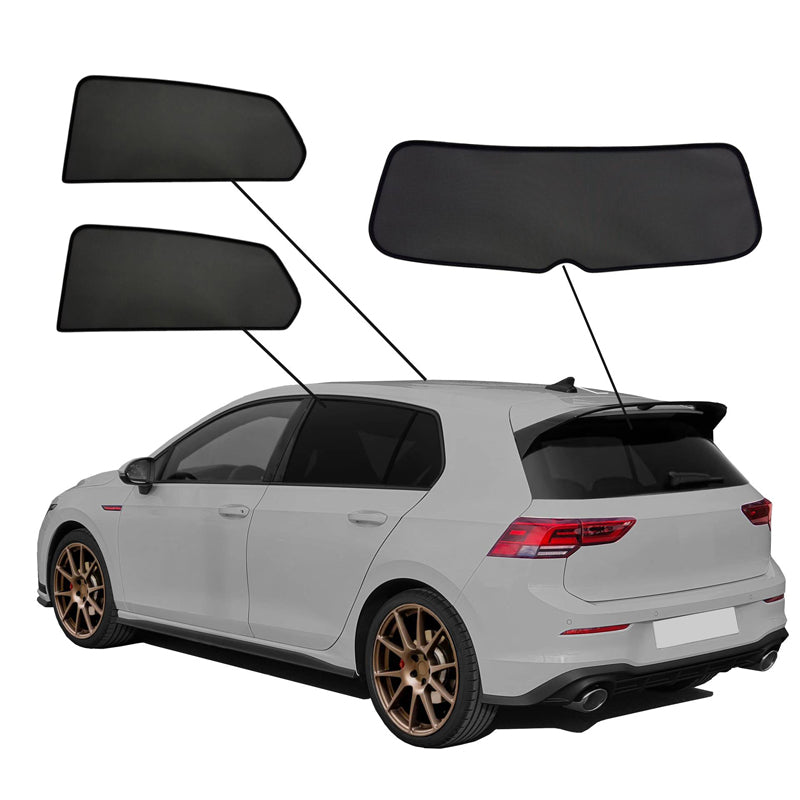 SunClip, Sonnenschutz und Sichtschutz, passend für Volkswagen Golf VIII (CD1) HB 5-türig (2020-)