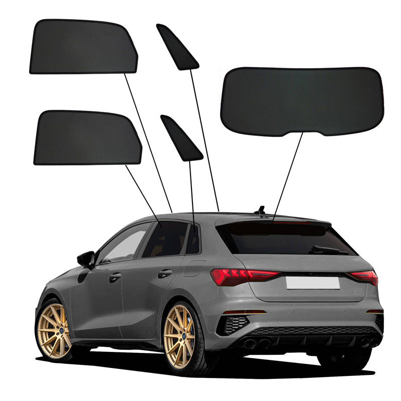 SunClip, Sonnenrollo & Sichtschutz, passt für Audi A3 (8Y) Sportback (2020-)