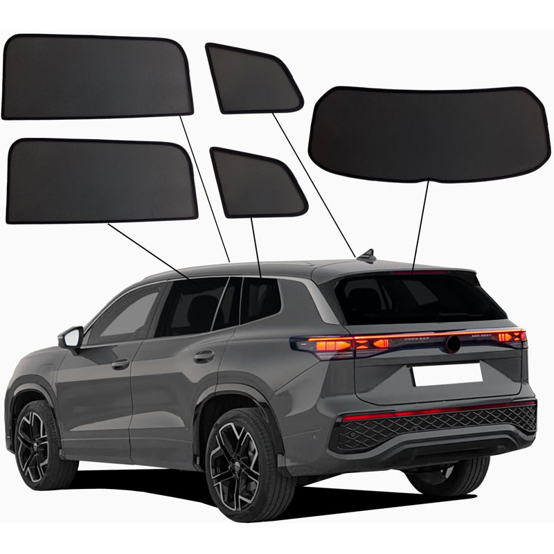 SunClip, Sonnenschutz & Sichtschutz, passt für Volkswagen Tayron (R41) (2024-)