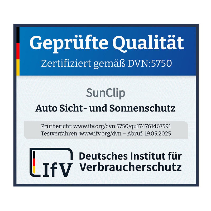 SunClip, Solgardin & Solbeskyttelse, passer til Audi Q3 Sportback (FJN) (2025-)