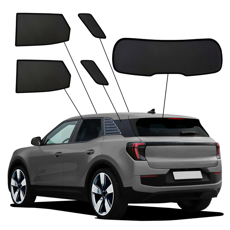 SunClip, Sonnenrollo & Sonnenschutz, passt für Ford Explorer EV (CX740) (2024-)