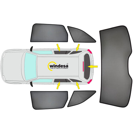 SunClip, Solgardin, passer til Audi A6 e-tron Avant (GH5) (2024-)