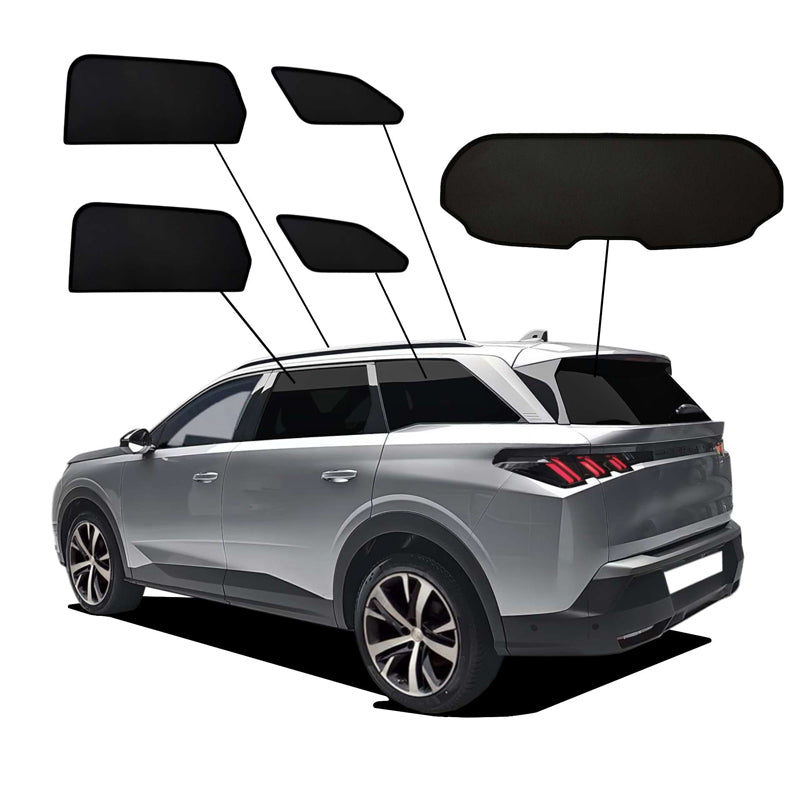 SunClip, Sonnenschutz & Sichtschutz, passt für Peugeot 5008 III (2024-)