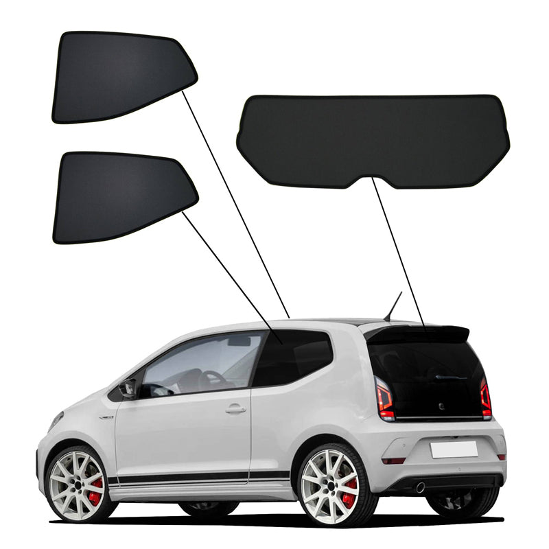 SunClip, Sonnenschutz & Sonnenschutz, passt für Volkswagen Up! 3-Türer (2011-2023)