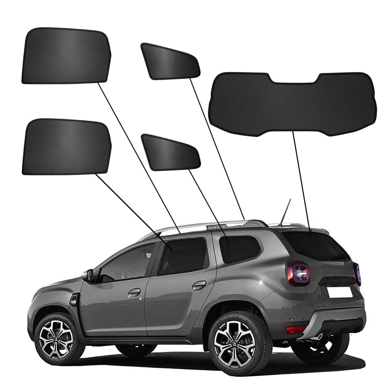 SunClip, Sonnenschutz & Sichtschutz, passt für Dacia Duster II (2018-2023)