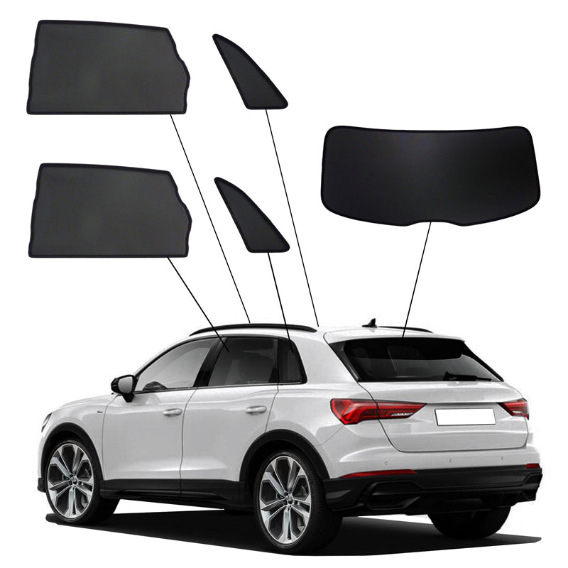 SunClip, Sonnenrollo & Sonnenblende, passt für Audi Q3 (F3B) (2019-2025, exkl. Sportback)