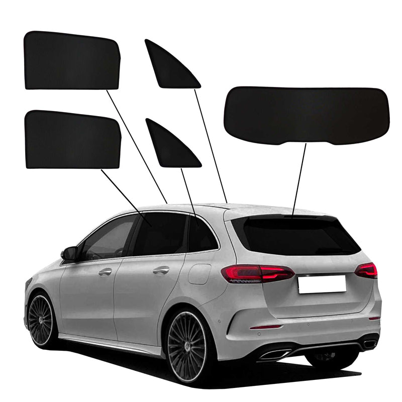 SunClip, Sonnenschutz & Sichtschutz, passt für Mercedes B-Class W247 (2019-)