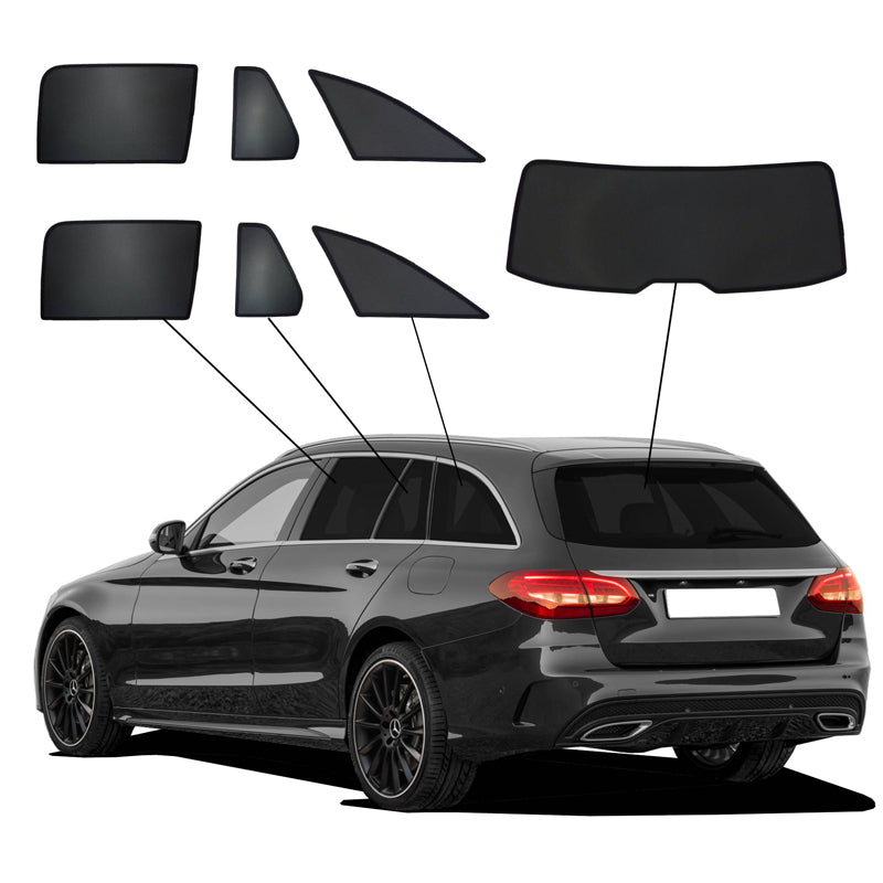 SunClip, Sonnenschutz, passt für Mercedes C-Class W205 Kombi (2014-2021)